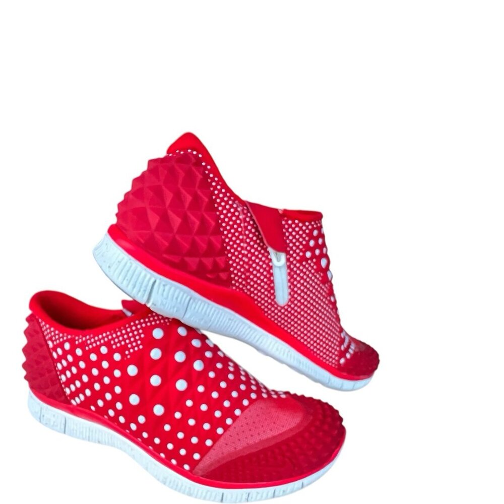 NWOB Nike Mens Trainers 657738 US Sz 11 UK Sz 10 Free Orbit II Challenge Red 661